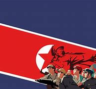 Image result for North Korea Flag Background