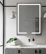 Image result for Touch Screen Standing Wall Mount Mirror