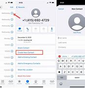 Image result for iPhone Contact Details Picture