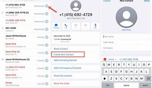 Image result for iPhone Contact Screen Blank