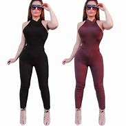 Image result for Plus Size Club Jumpsuits