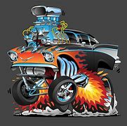 Image result for Hot Rod Drag Car Drawings