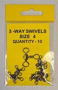 Image result for Three-Way Swivel Size Chart
