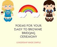 Image result for Girl Scout Bridging Poem