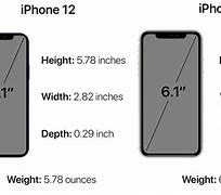 Image result for iPhone Measurement Diagonal iPhone 12
