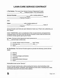 Image result for Landscape Maintenance Contract Template