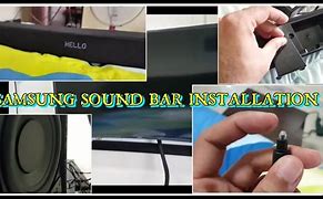 Image result for Samsung Sound Bar Installation