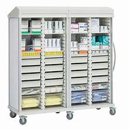 Image result for Medical Supply Peg Board Cart