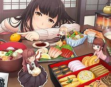 Image result for Anime Guy Eating Spicy Food