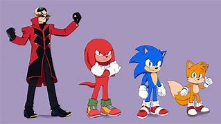 Image result for Knuckles and Eggman