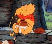 Image result for Dog Eating Winnie the Pooh Bear