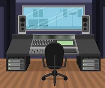Image result for Audio Recording Studio Art