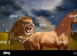 Image result for Lion Horse