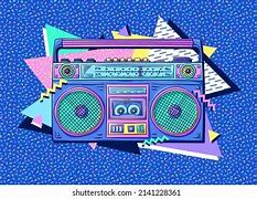 Image result for Yellow Boombox 90s