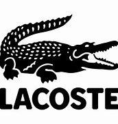Image result for Lacoste Logo Black