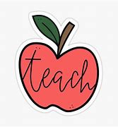 Image result for Teacher Apple Stickers