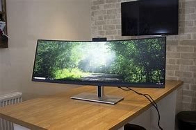 Image result for Ultra Wide Curved Monitor in White Background