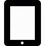 Image result for Clip Art Black and White iPad Angled