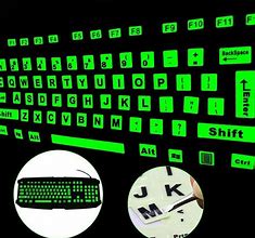 Image result for Glow in the Dark Keyboard Stickers