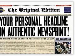 Image result for Fake Newspaper Headline Generator