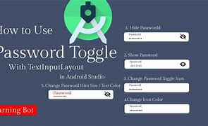 Image result for Show Password in Android