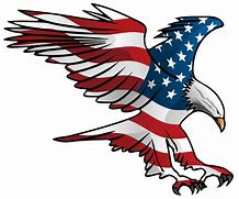 Image result for Patriotic Art Eagle Flag