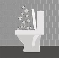 Image result for Money Down the Drain Clip Art