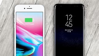 Image result for iPhone 8 vs Samsung A750