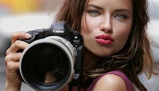 Image result for Canon Printer Using Girl