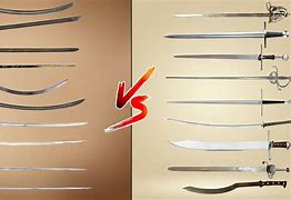 Image result for Sabre vs Sword