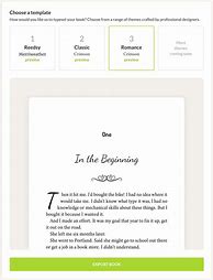 Image result for Book Outline Template Romance/Horror