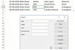 Image result for Excel Data Entry Form with Drop Down List