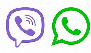 Image result for WhatsApp and Viber Icons