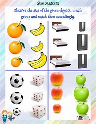 Image result for Shapes and Sizes Worksheet