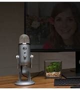 Image result for Silver Blue Yeti Microphone