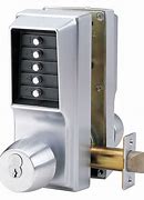 Image result for Door Knob with Push Button Lock