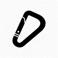 Image result for Carabiner Icon