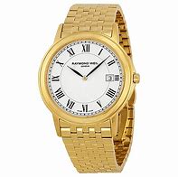 Image result for Raymond Weil Meens Gold Watch