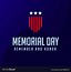 Image result for American Flag Memorial Day Clip Art Signature
