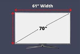 Image result for 70 in TV Reference Scale