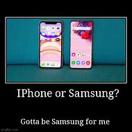 Image result for iPhone/Samsung Meme