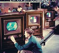 Image result for Color TV Set