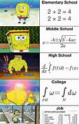 Image result for High School Math Meme