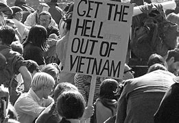 Image result for Vietnam War America Protest