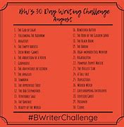 Image result for 30 Days of Story Prompts