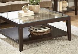 Image result for Large Square Glass Coffee Table