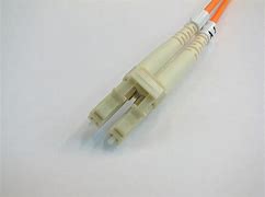Image result for Single Mode Fiber Outlet LC Connector