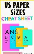 Image result for Copy Paper Sizes