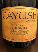 Image result for Cayuse Viognier Cailloux