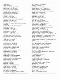 Image result for English to Spanish Phrases
